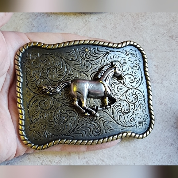 New Western horse Belt Buckle Fits 1.5" Inches Belt - Picture 6 of 6